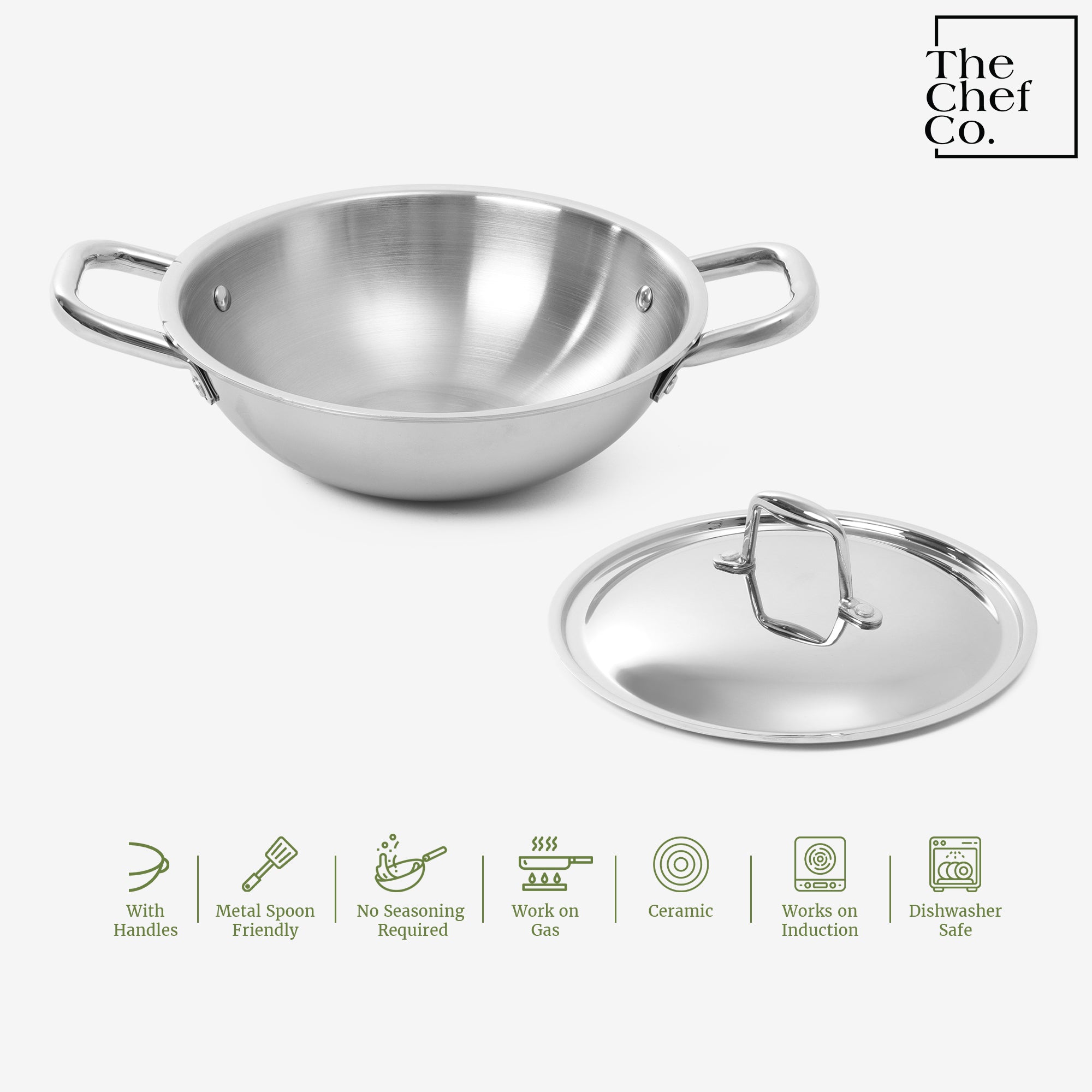 Stainless Steel Kadai
